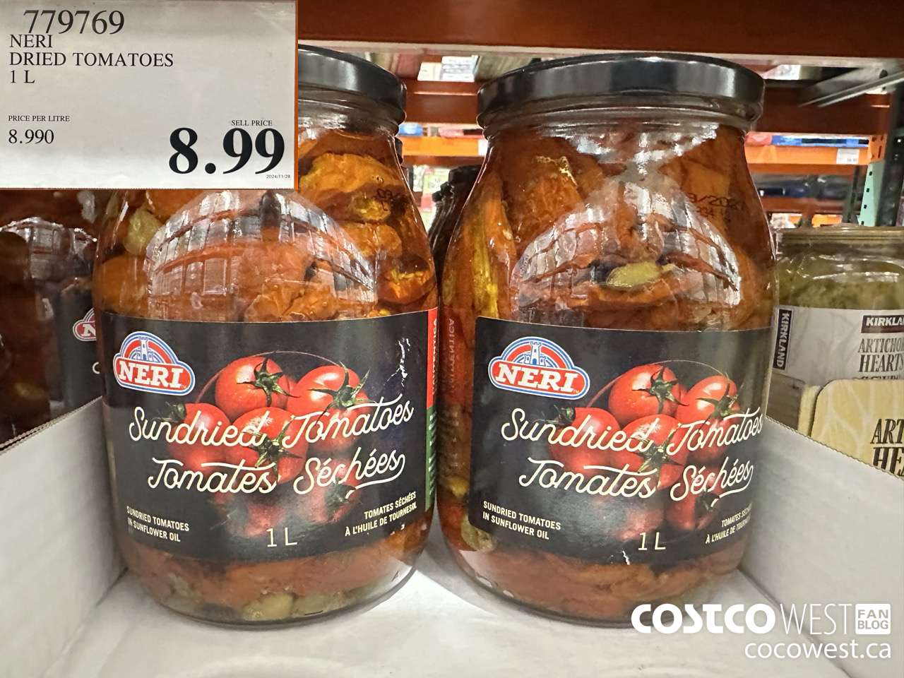 779769 NERI DRIED TOMATOES 1L $8.99