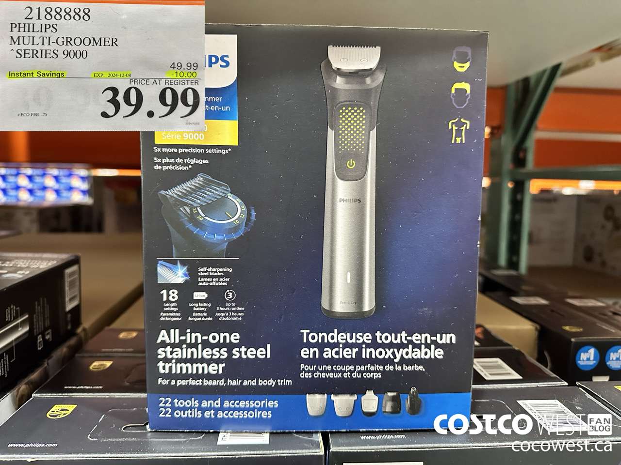 2188888 PHILIPS MULTI-GROOMER SERIES 9000 ($10.00 INSTANT SAVINGS EXPIRES ON 2024-12-08) $39.99