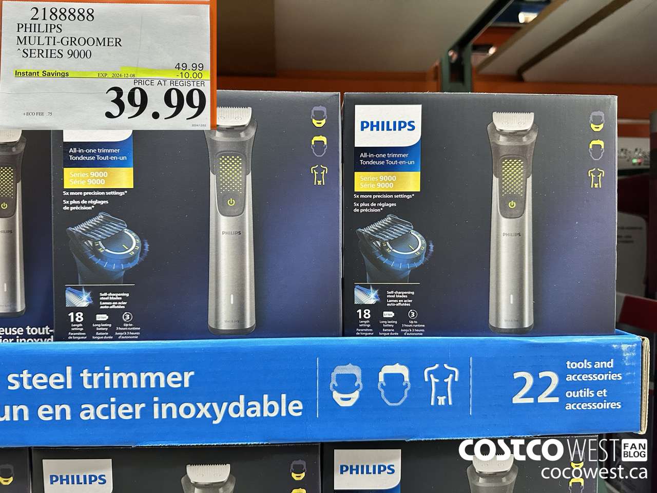 2188888 PHILIPS MULTI-GROOMER SERIES 9000 ($10.00 INSTANT SAVINGS EXPIRES ON 2024-12-08) $39.99