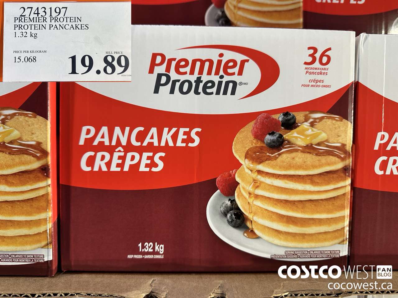 2743197 PREMIER PROTEIN PROTEIN PANCAKES 1.32KG $18.99