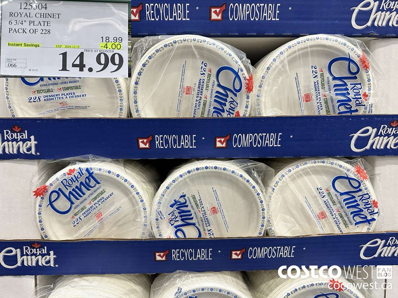 125504 ROYAL CHINET 6 3/4