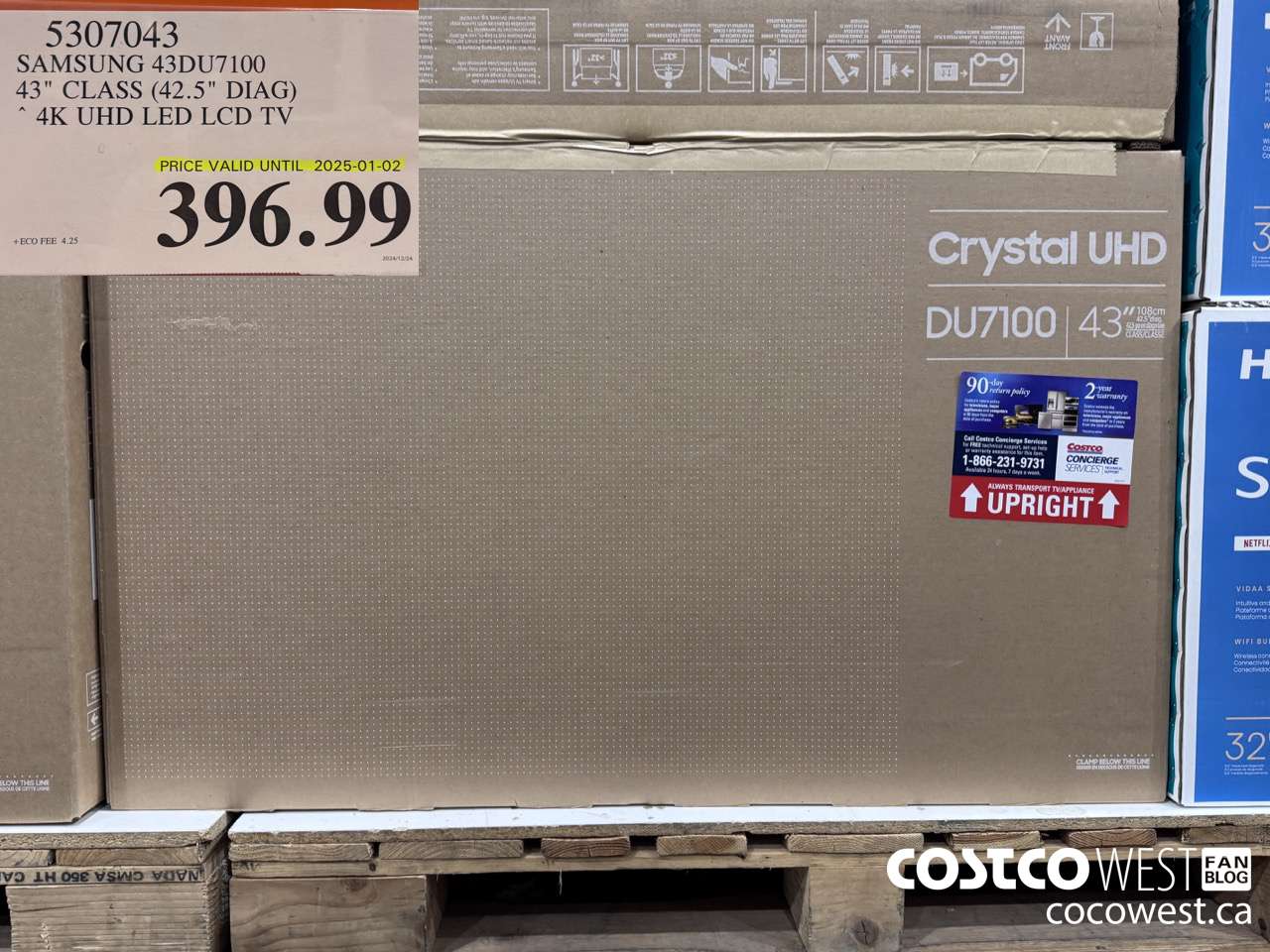 5307043 SAMSUNG 43DU7100 43