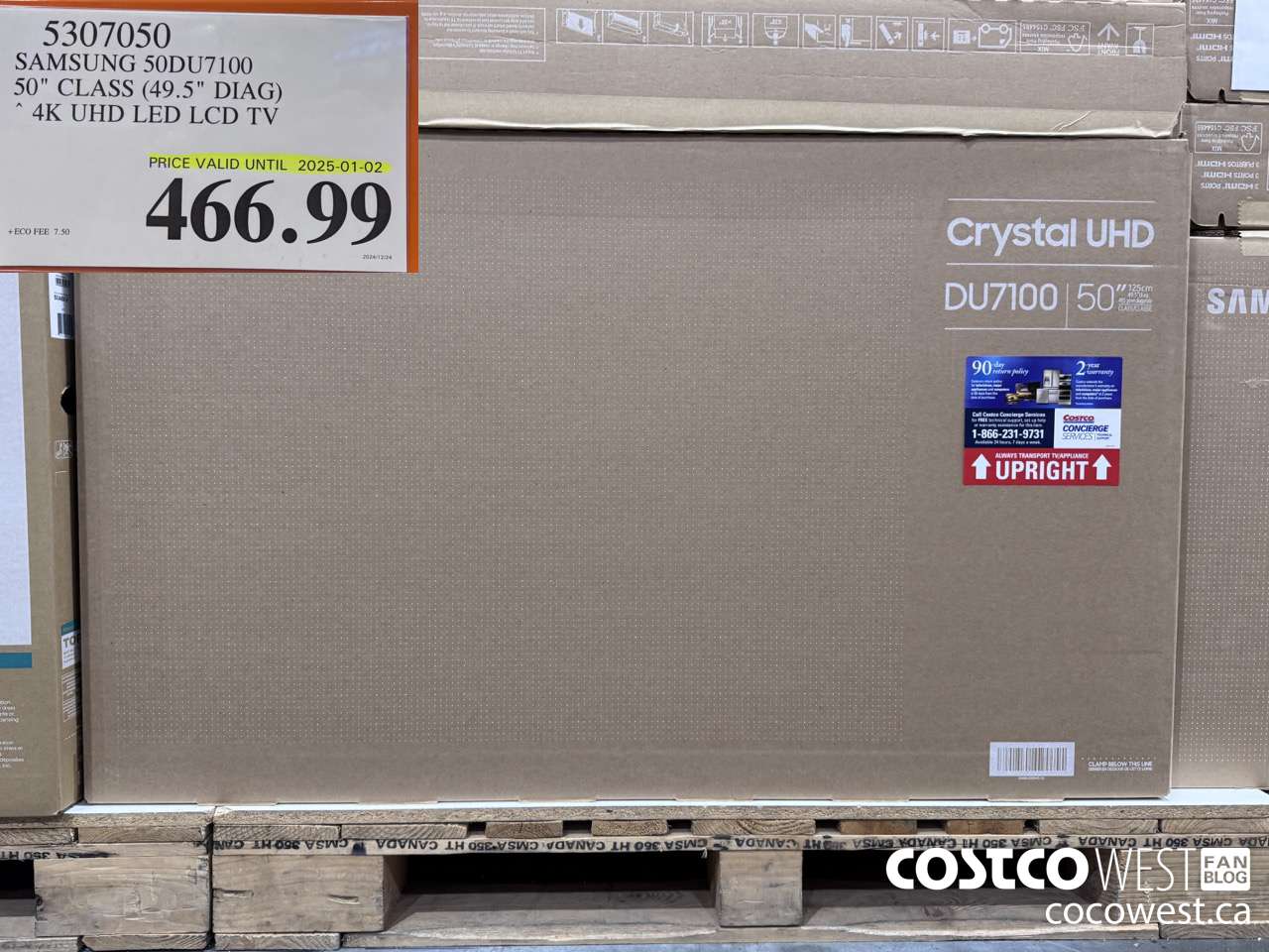 5307050 SAMSUNG 50DU7100 50