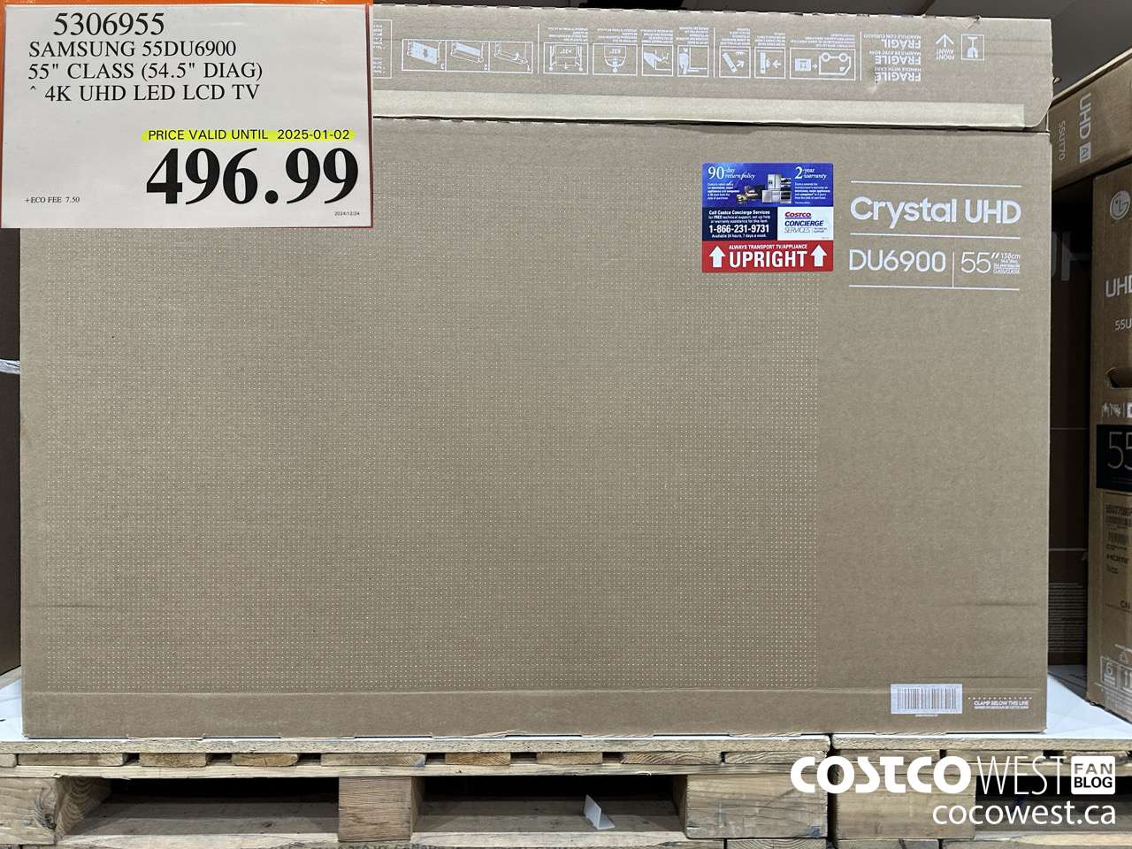 5306955 SAMSUNG 55DU6900 55