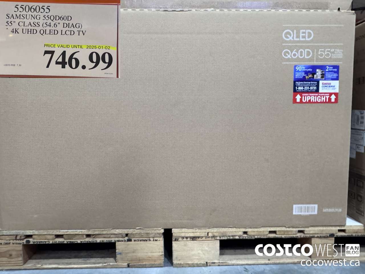 5506055 SAMSUNG 55QD60D 55