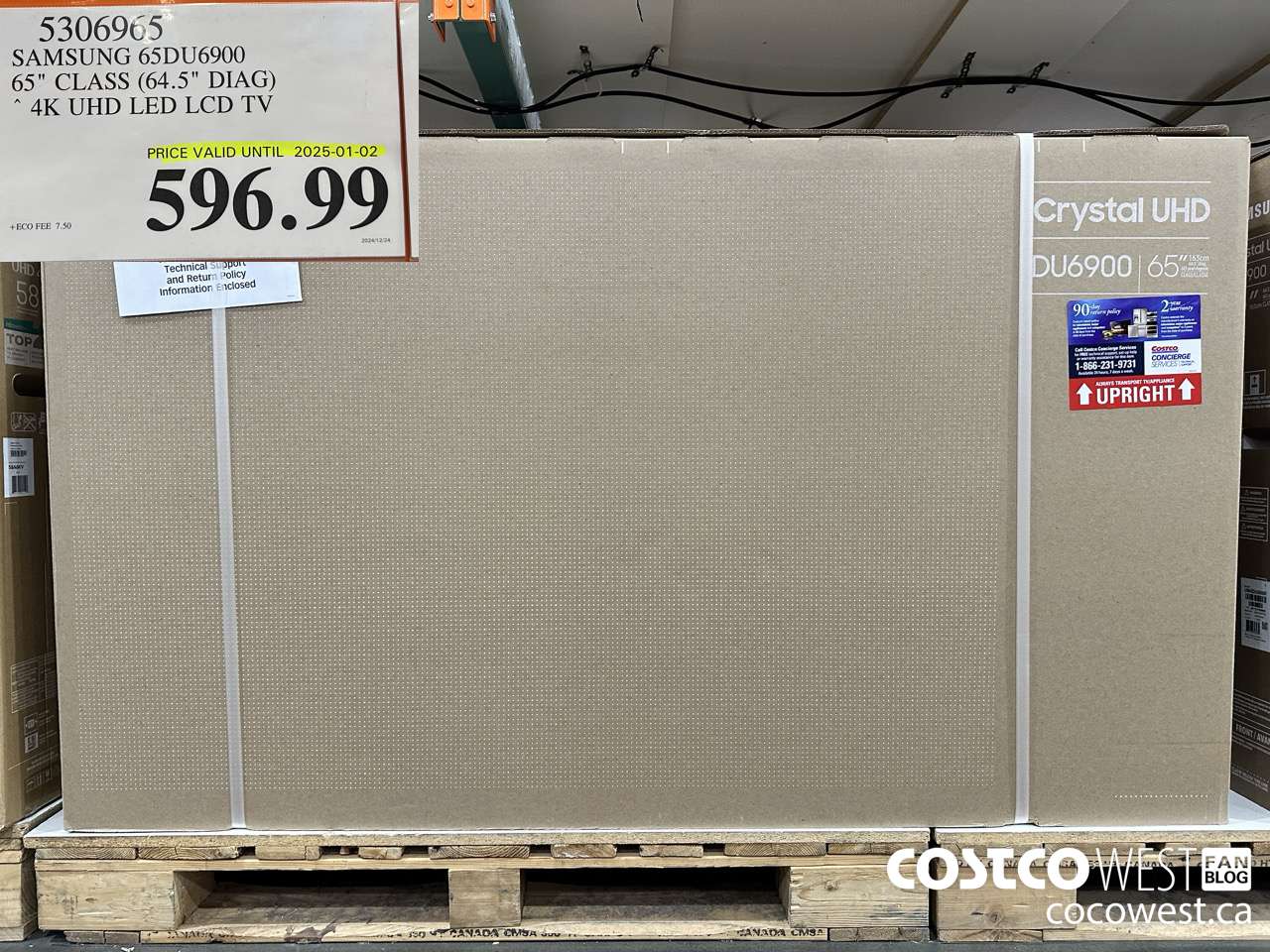 5306965 SAMSUNG 65DU6900 65