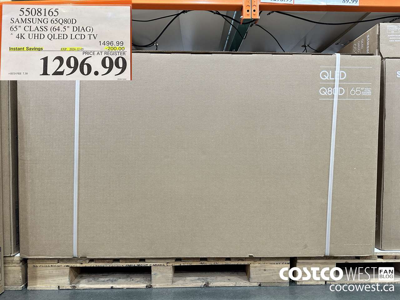 5508165 SAMSUNG 65Q80D 65