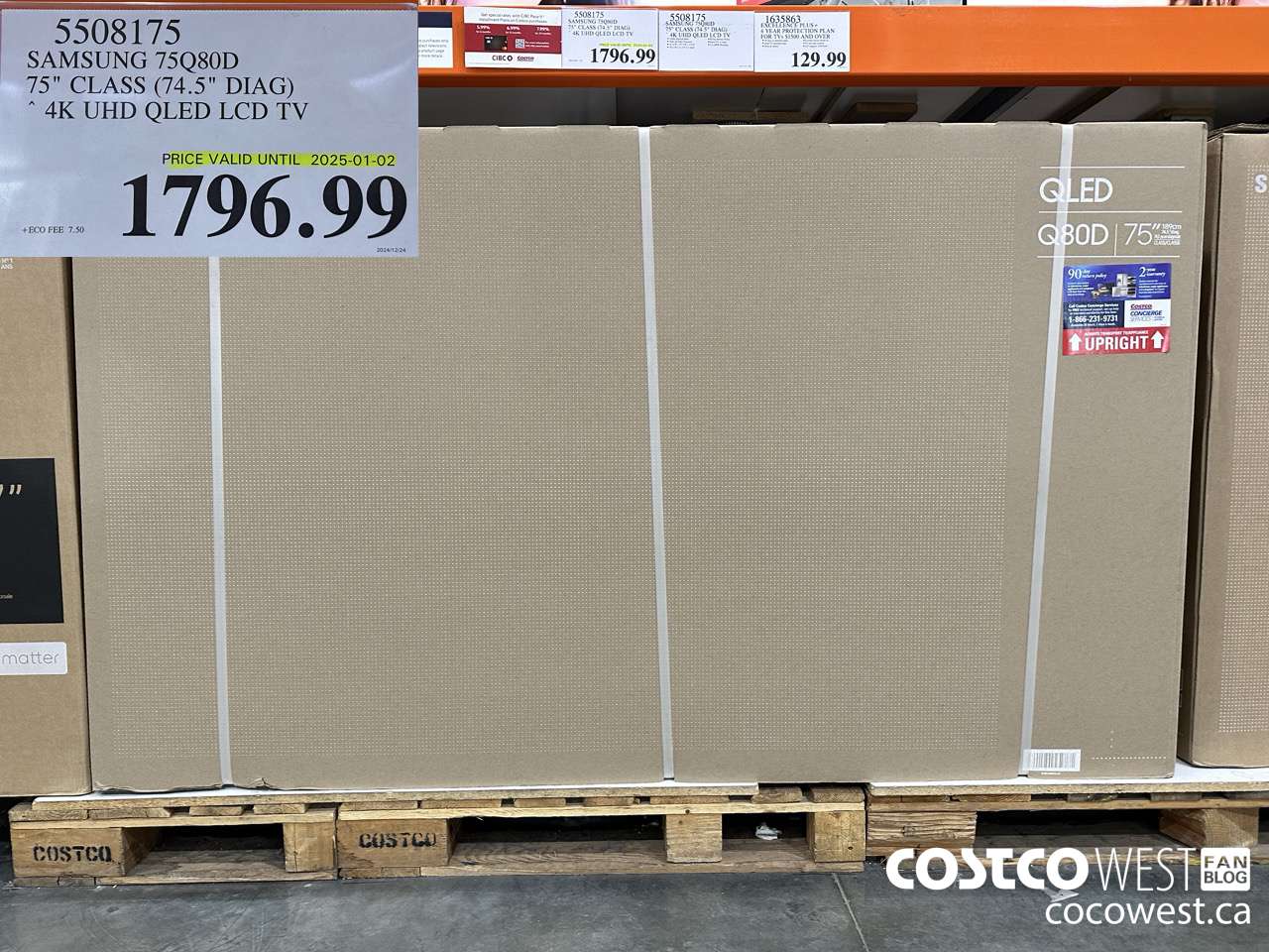 5508175 SAMSUNG 75Q80D 75