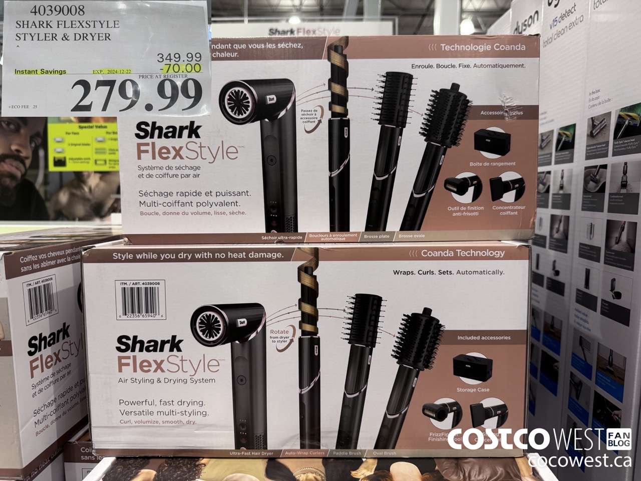 4039008 SHARK FLEXSTYLE STYLER & DRYER ($70.00 INSTANT SAVINGS EXPIRES ON 2024-12-22) $279.99