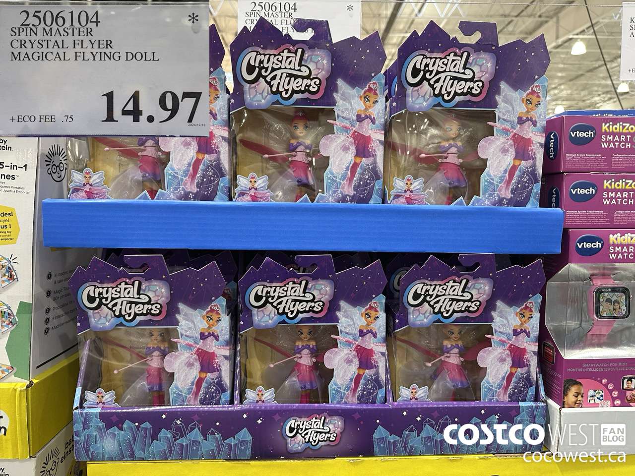 2506104 SPIN MASTER CRYSTAL FLYER MAGICAL FLYING DOLL $14.97