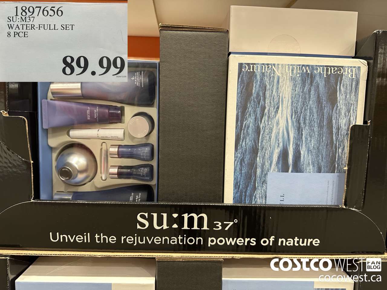 1897656 SU:M37 WATER-FULL SET 8 PCE $89.99