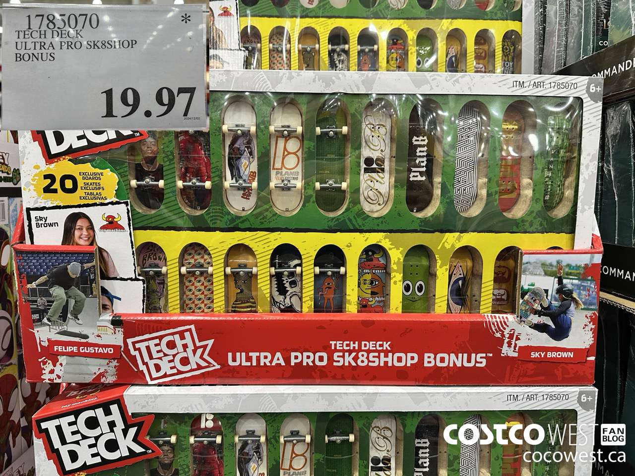 1785070 TECH DECK ULTRA PRO SK8SHOP BONUS  $19.97