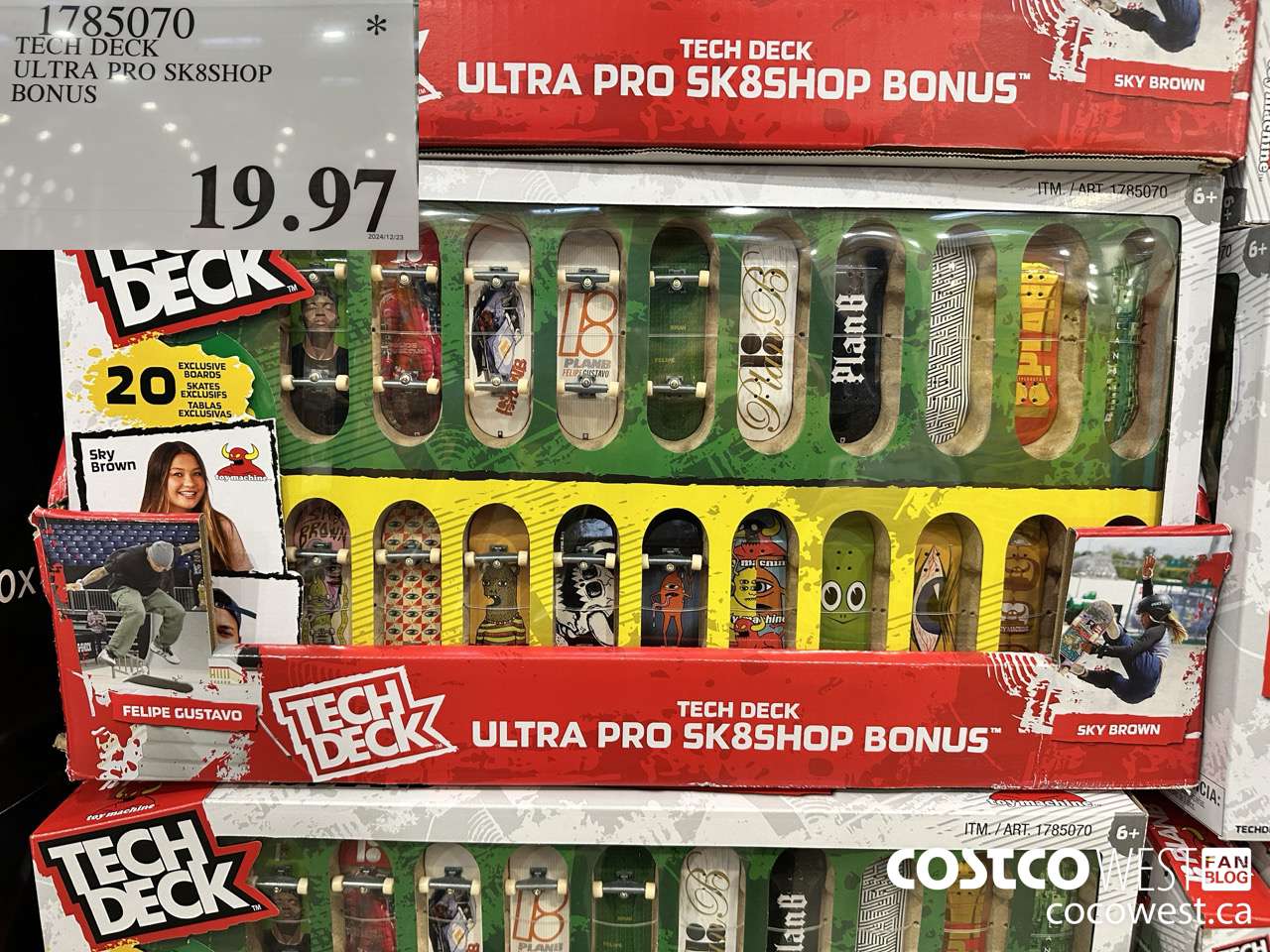 1785070 TECH DECK ULTRA PRO SK8SHOP BONUS  $19.97