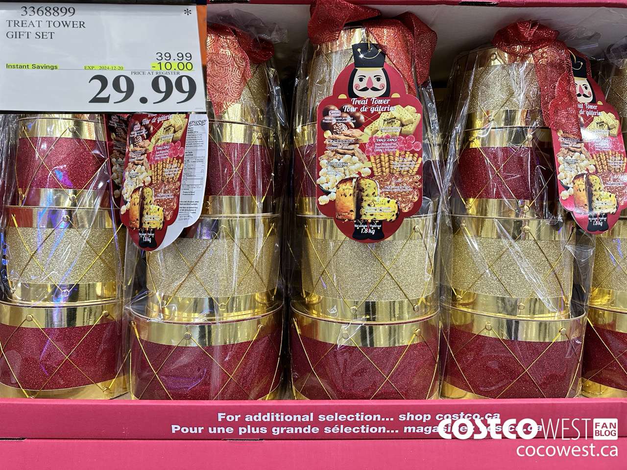 3368899 TREAT TOWER GIFT SET ($10.00 INSTANT SAVINGS EXPIRES ON 2024-12-20) $29.99