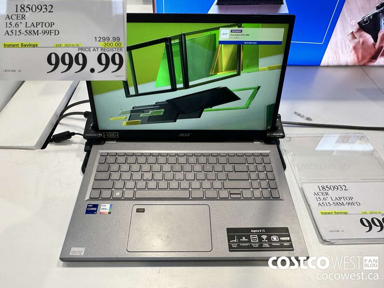 1850932 ACER 15.6