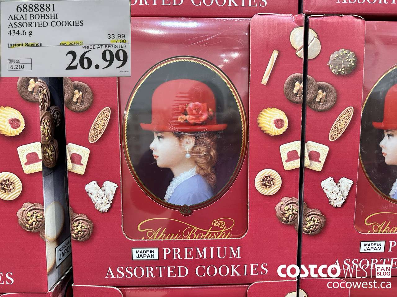 6888881 AKAI BOHSHI ASSORTED COOKIES 434.6G ($7.00 INSTANT SAVINGS EXPIRES ON 2025-01-26) $26.99