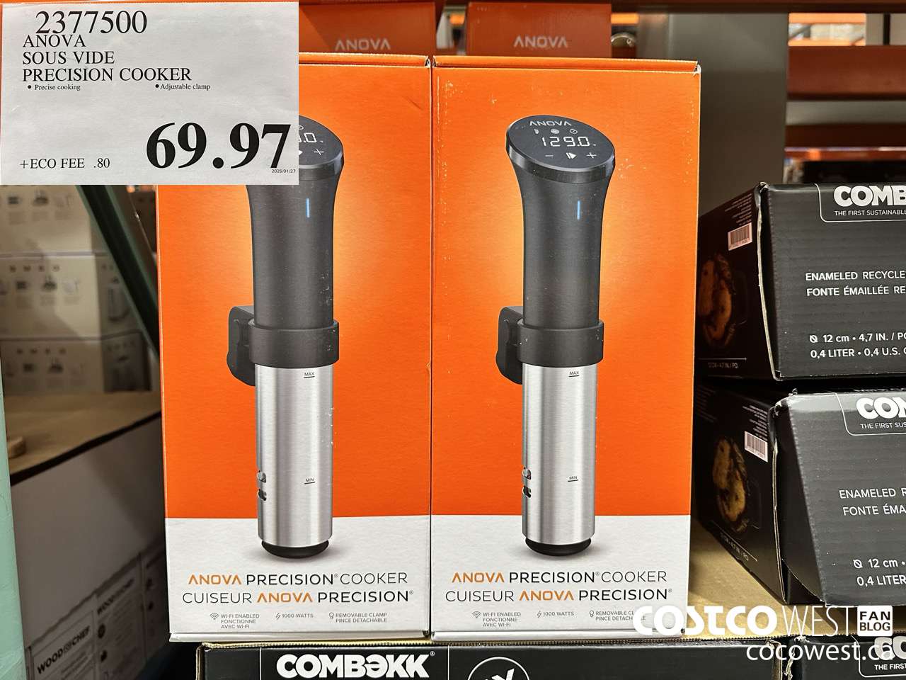 2377500 ANOVA SOUS VIDE PRECISION COOKER $69.97