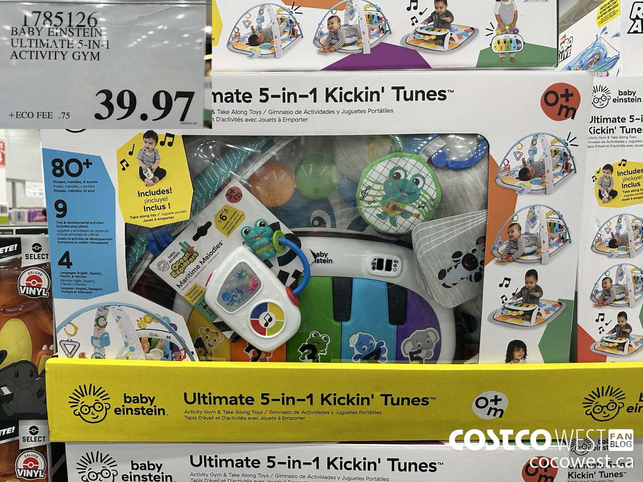 1785126 BABY EINSTEIN ULTIMATE 5-IN-1 ACTIVITY GYM $39.97