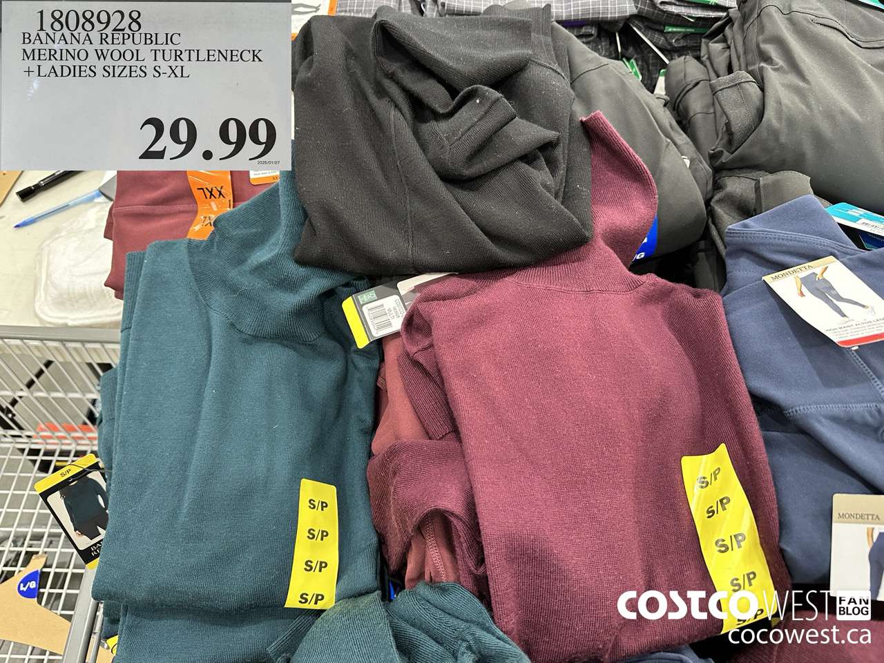 1808928 BANANA REPUBLIC MERINO WOOL TURTLENECK LADIES SIZES S-XL $29.99
