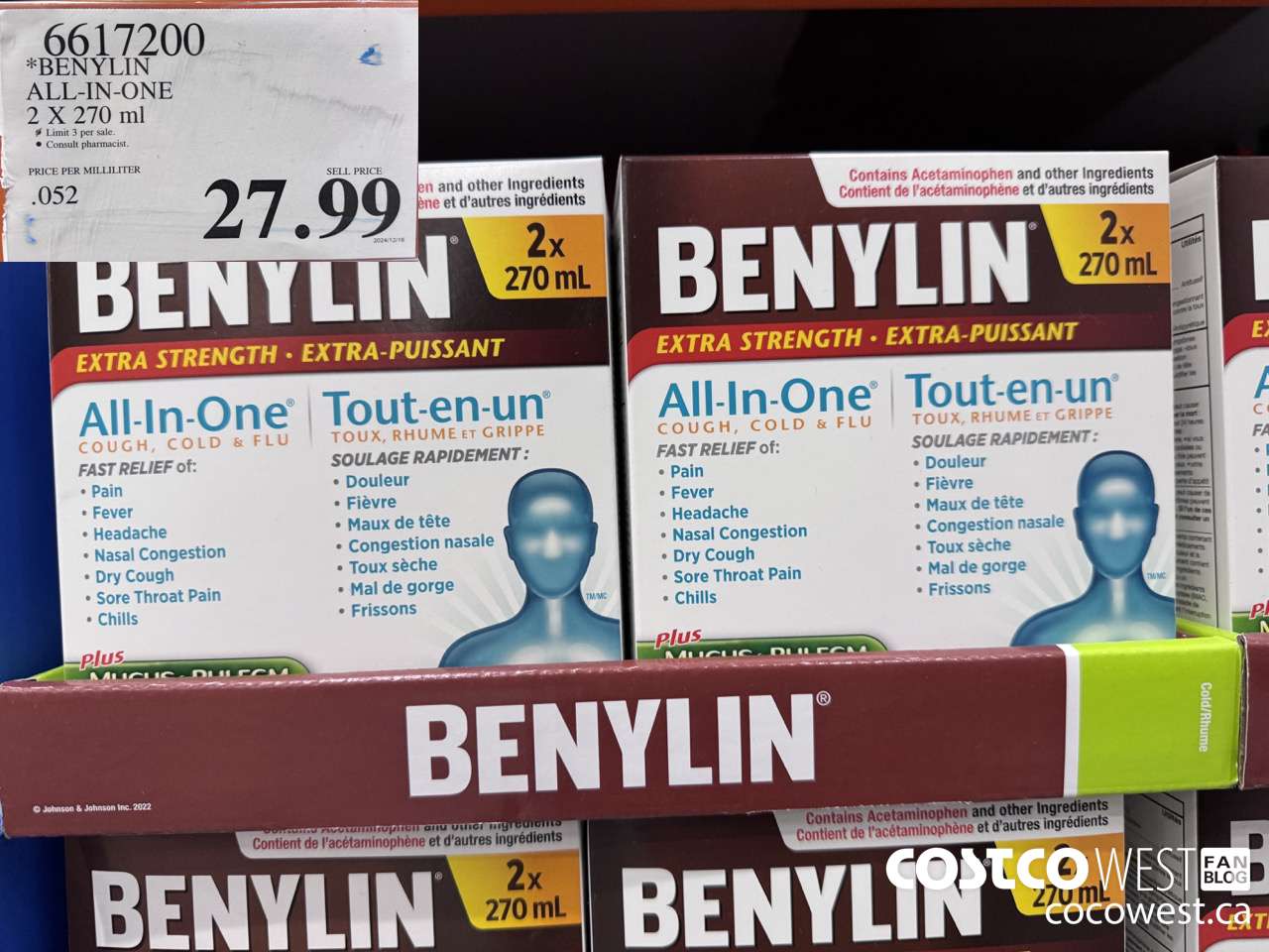 6617200 BENYLIN ALL-IN-ONE 2 X 270 ML $27.99