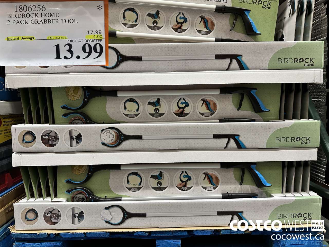 1806256 BIRDROCK HOME 2 PACK GRABBER TOOL ($4.00 INSTANT SAVINGS EXPIRES ON 2025-01-19) $13.99