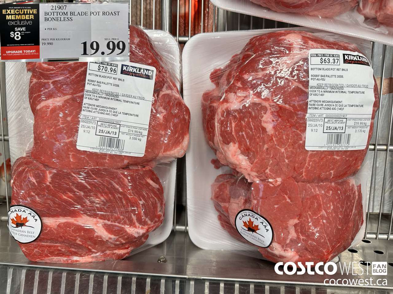 21907 BONELESS BOTTOM BLADE ROAST ($8.00 INSTANT SAVINGS EXPIRES ON 2025-01-19) $11.99