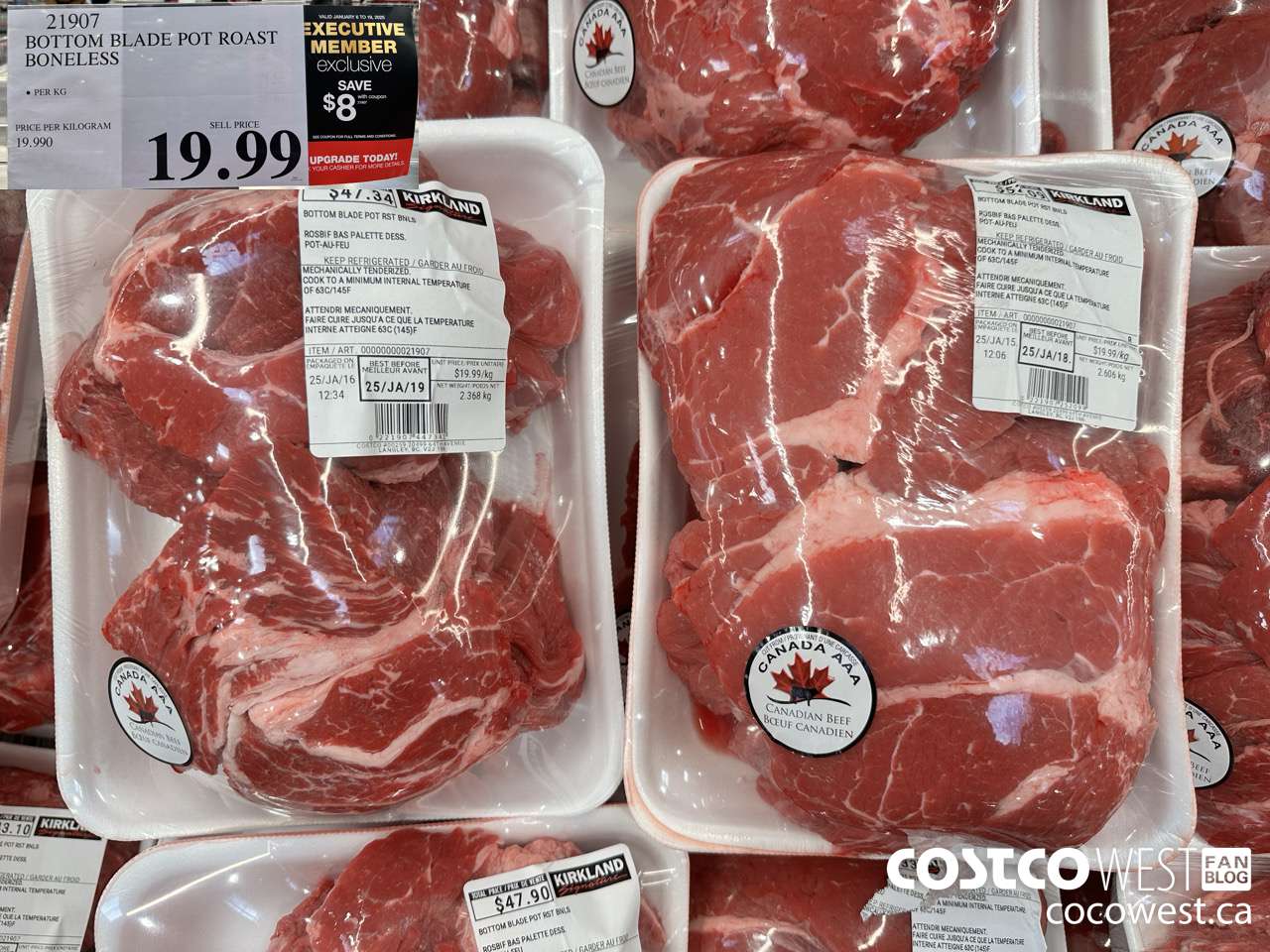 21907 BONELESS BOTTOM BLADE ROAST ($8.00 INSTANT SAVINGS EXPIRES ON 2025-01-19) $11.99