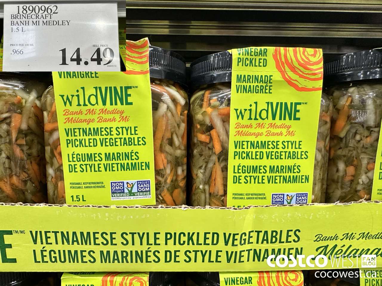 1890962 BRINECRAFT BAHN MI MEDLEY 1.5L $14.49