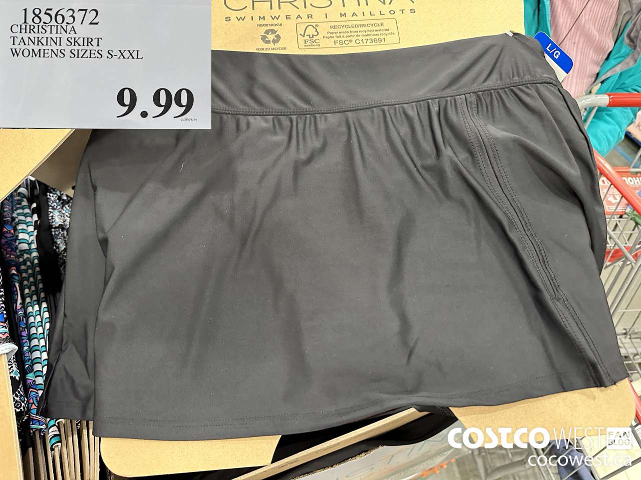 1856372 CHRISTINA TANKINI SKIRT WOMENS SIZES S-XXL $9.99