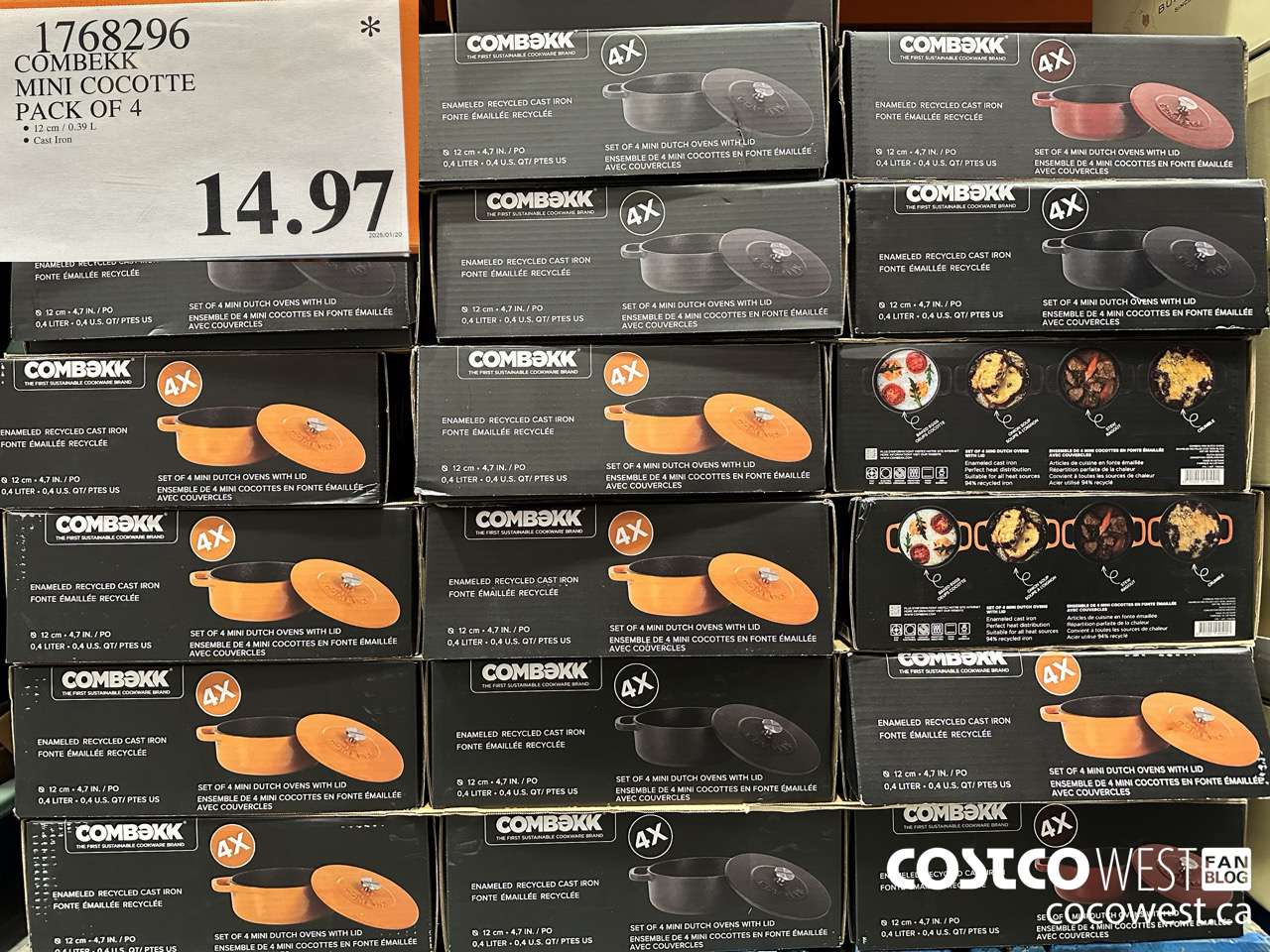 1768296 COMBEKK MINI COCOTTE PACK OF 4 $14.97