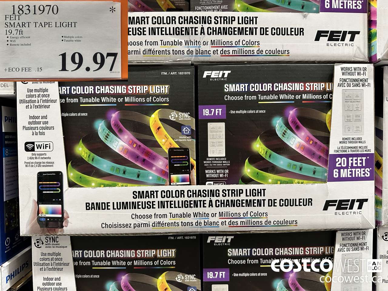 1831970 FEIT SMART TAPE LIGHT 20FT $19.97