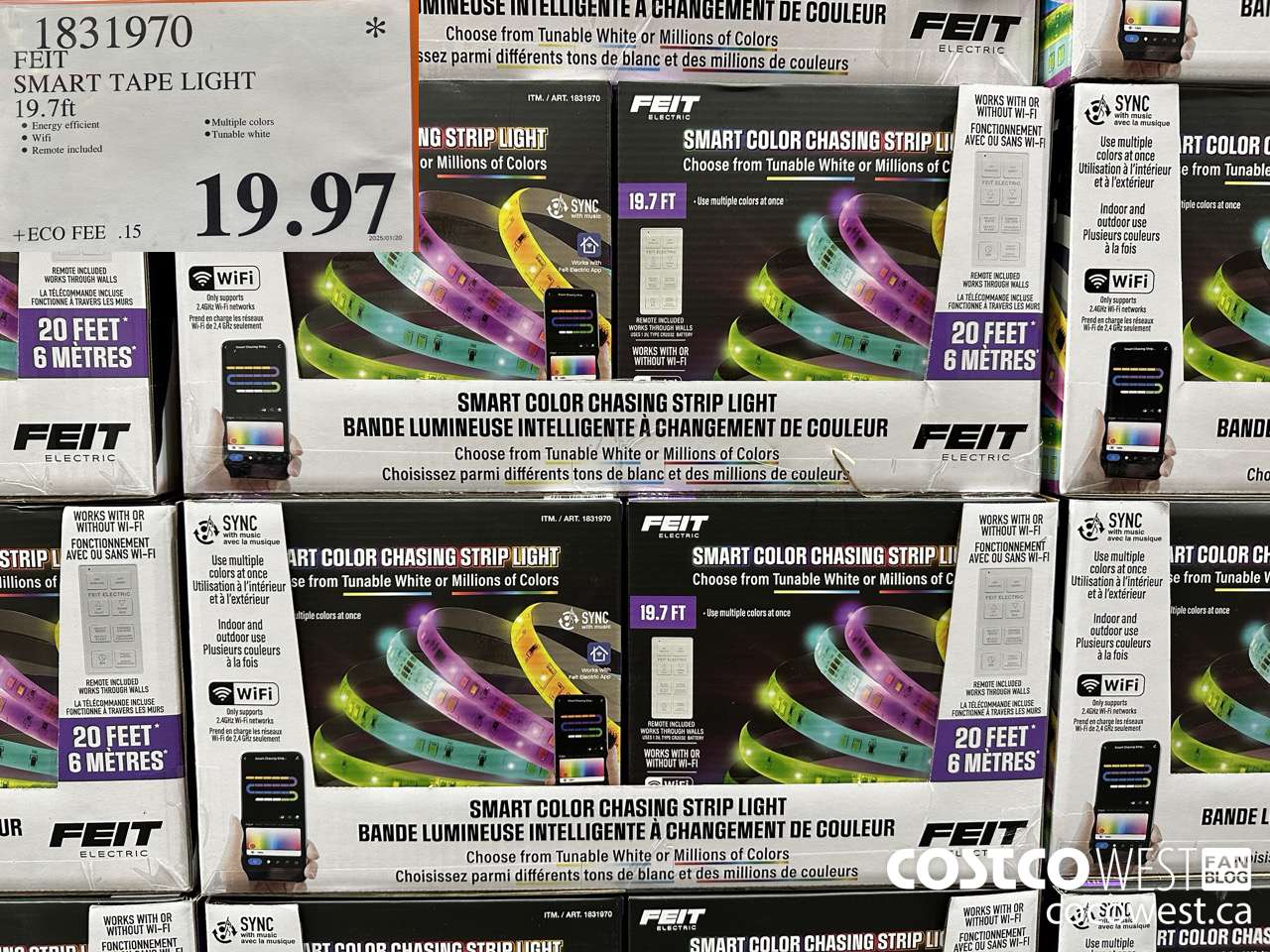 1831970 FEIT SMART TAPE LIGHT 20FT $19.97