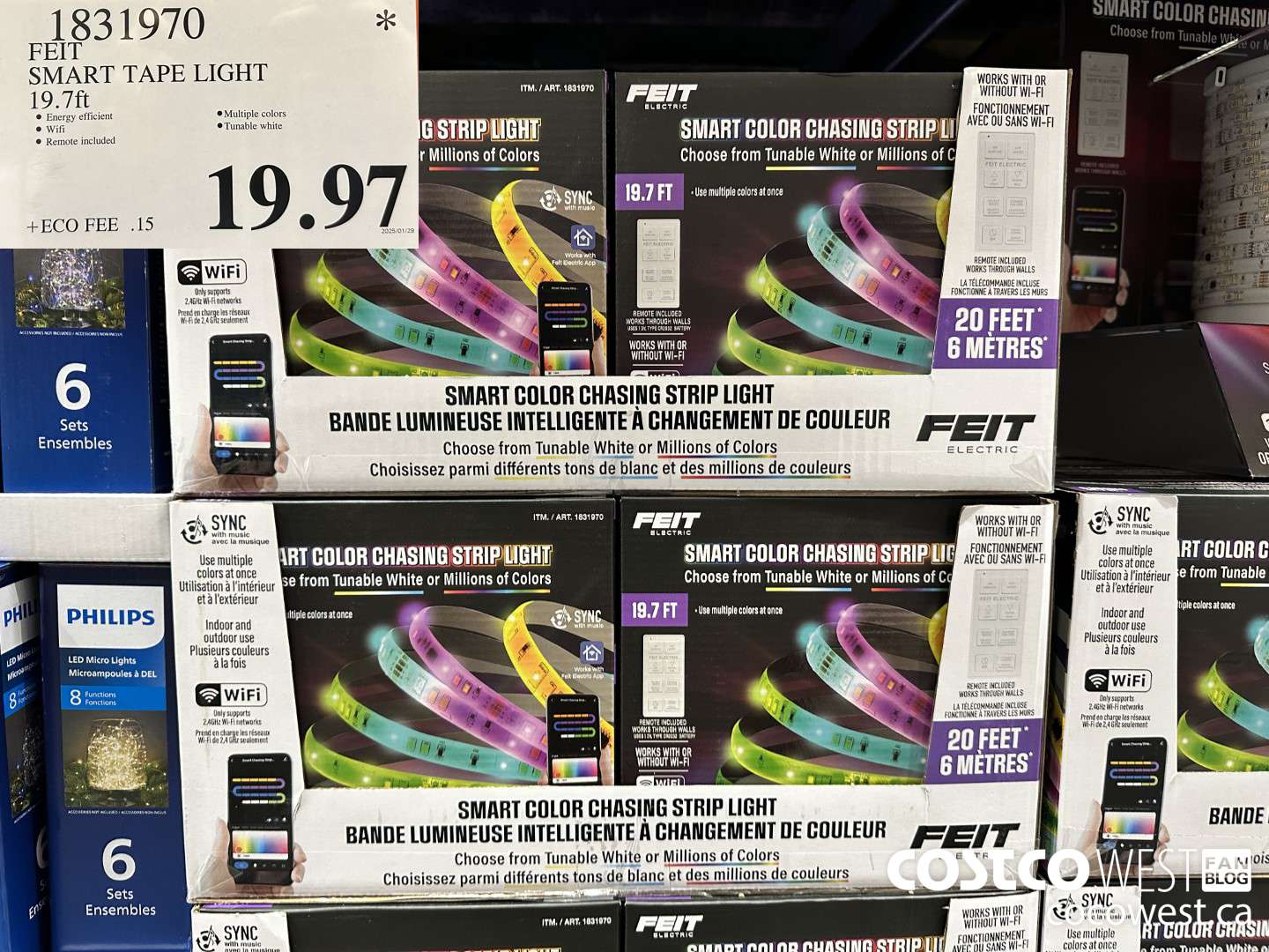 1831970 FEIT SMART TAPE LIGHT 20FT $19.97