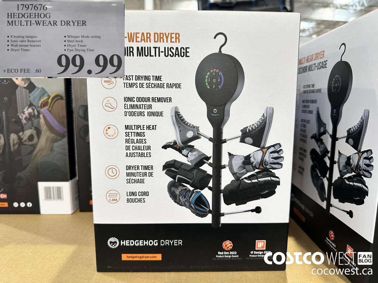 179767 HEDGEHOG MULTI-WEAR DRYER $99.99