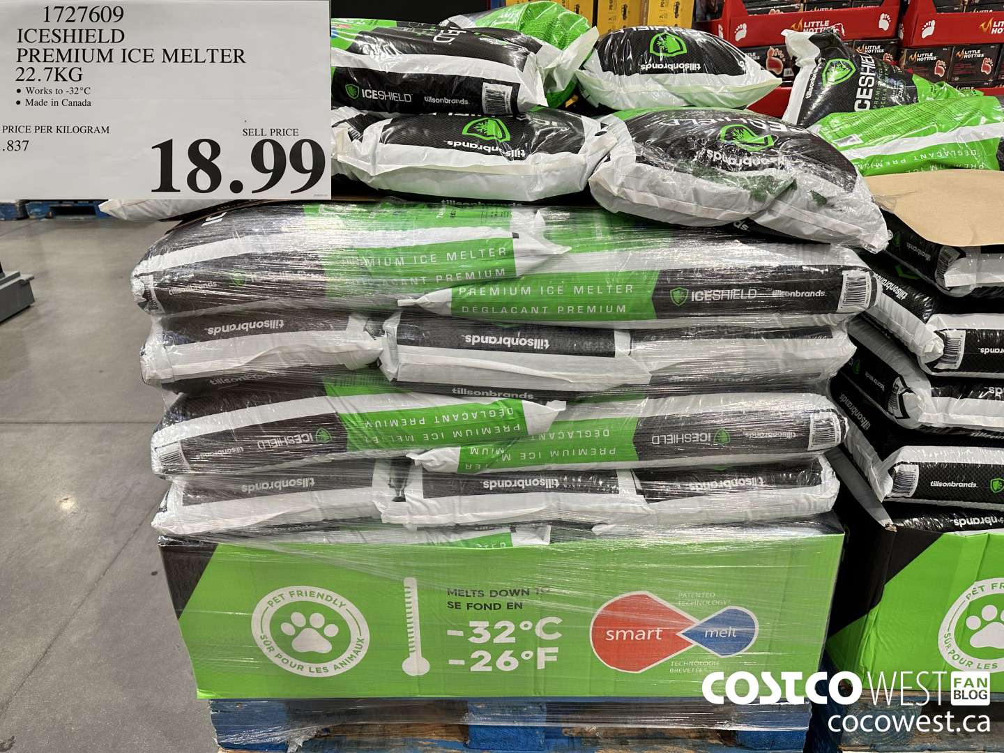 1727609 ICESHIELD PREMIUM ICE MELTER 22.7KG $18.99