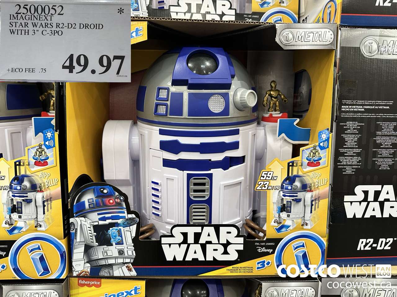 2500052 IMAGINEXT STAR WARS R2-D2 DROID WITH 3