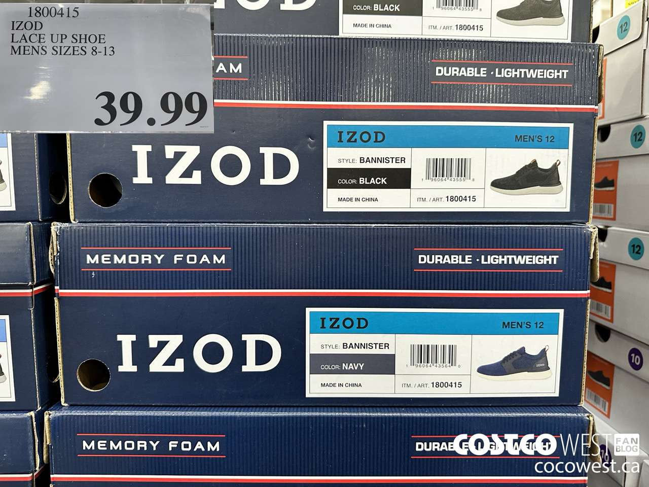1800415 IZOD LACE UP SHOE MENS SIZES 8-13 $39.99