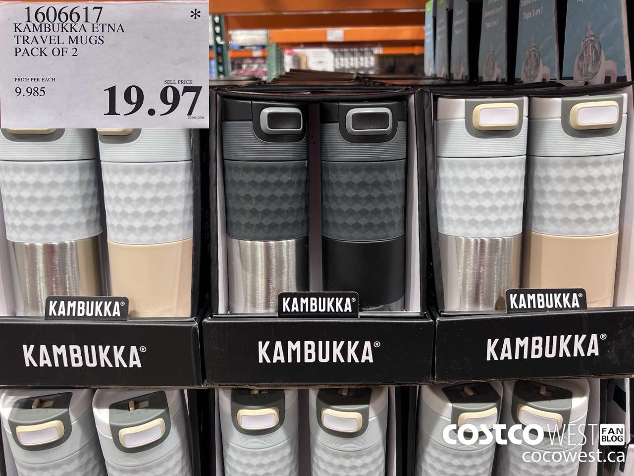 1606617 KAMBUKKA ETNA TRAVEL MUGS PACK OF 2 $19.97