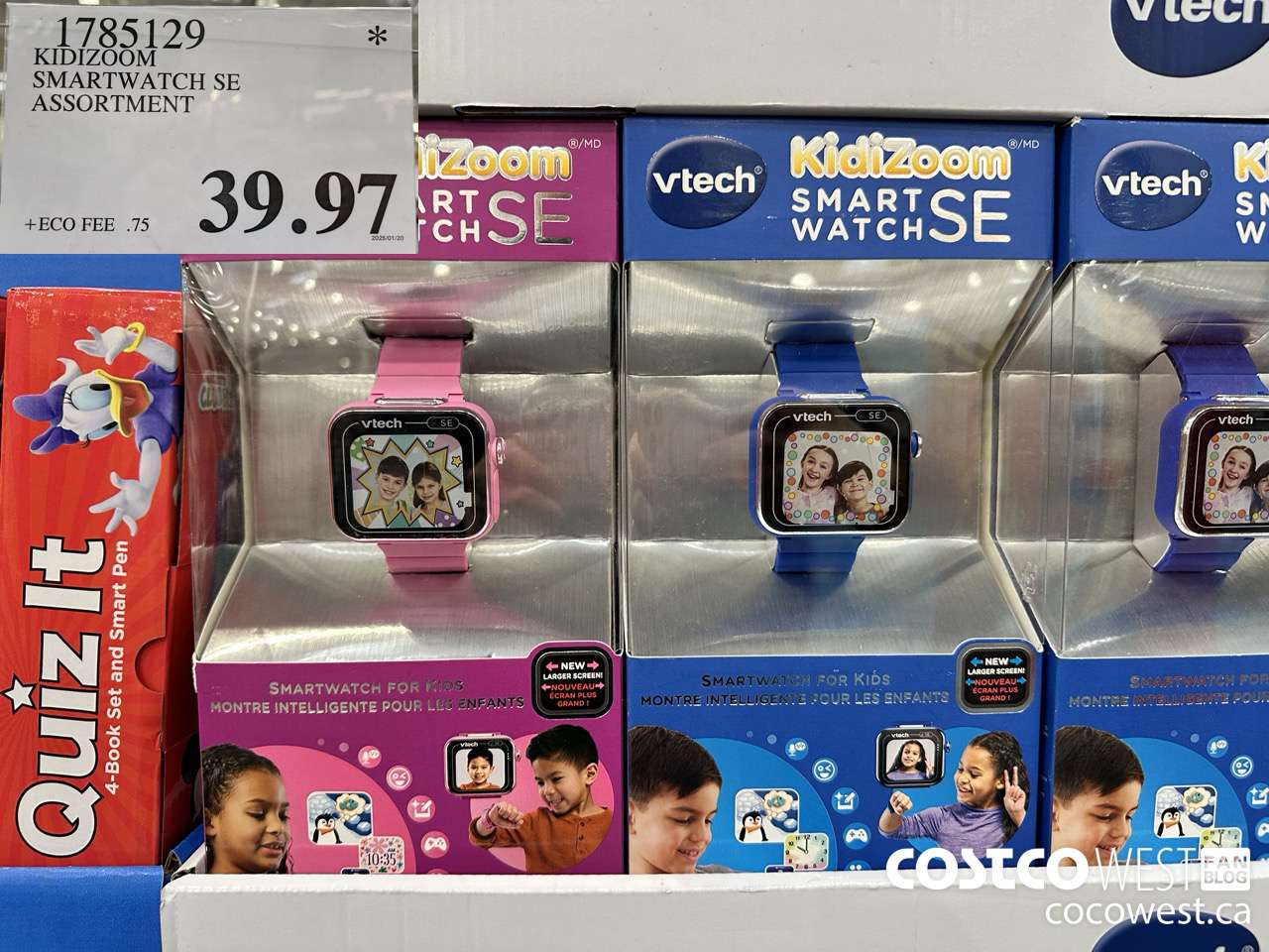 1785129 KIDIZOOM SMARTWATCH SE ASSORTMENT $39.97