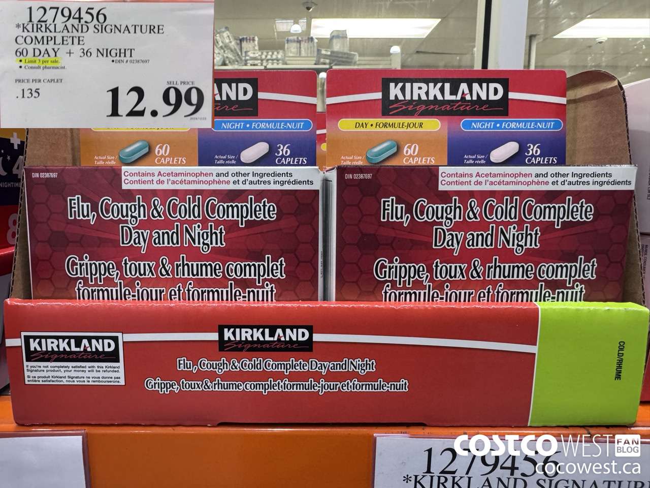 1279456 KIRKLAND SIGNATURE COMPLETE 60 DAY + 36 NIGHT $12.99