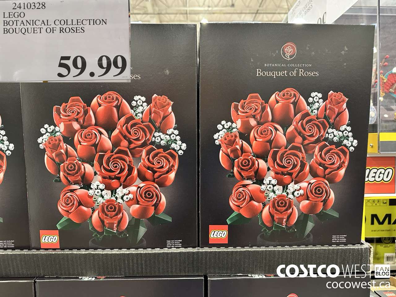 2410328 LEGO BOTANICAL COLLECTION BOUQUET OF ROSES $59.99