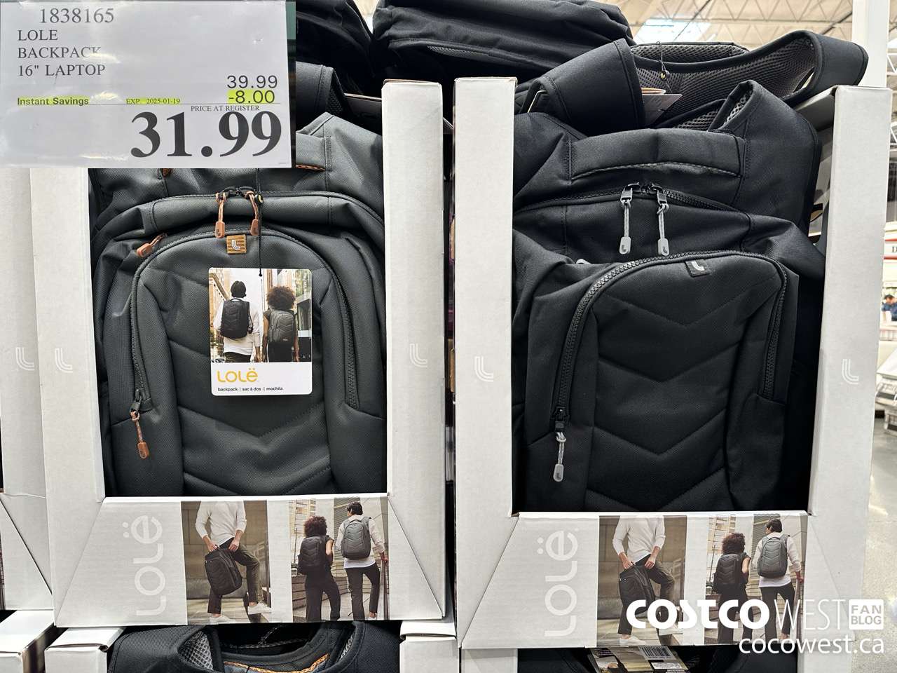 1838165 LOLE BACKPACK 16