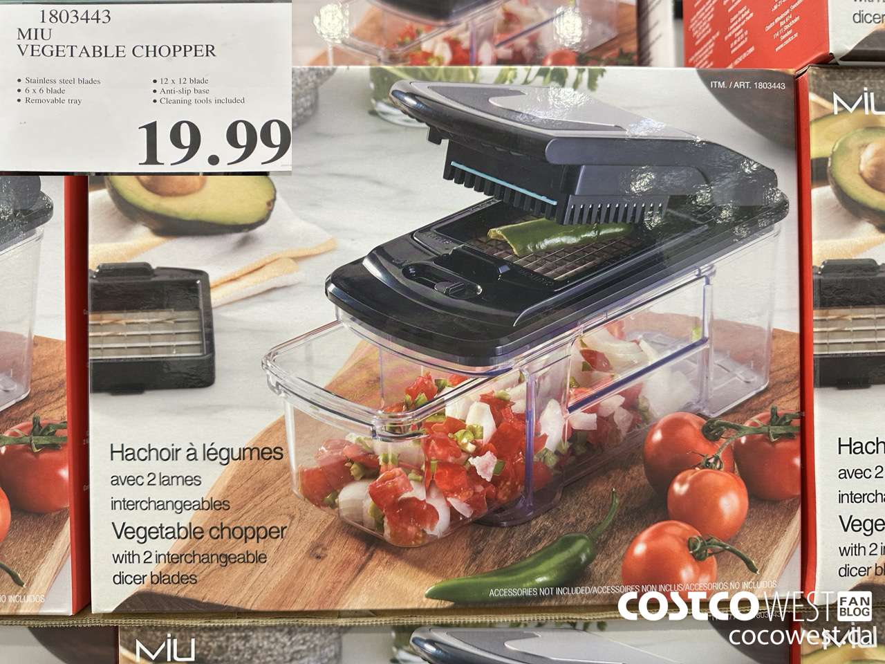 1803443 MIU VEGETABLE CHOPPER $19.99