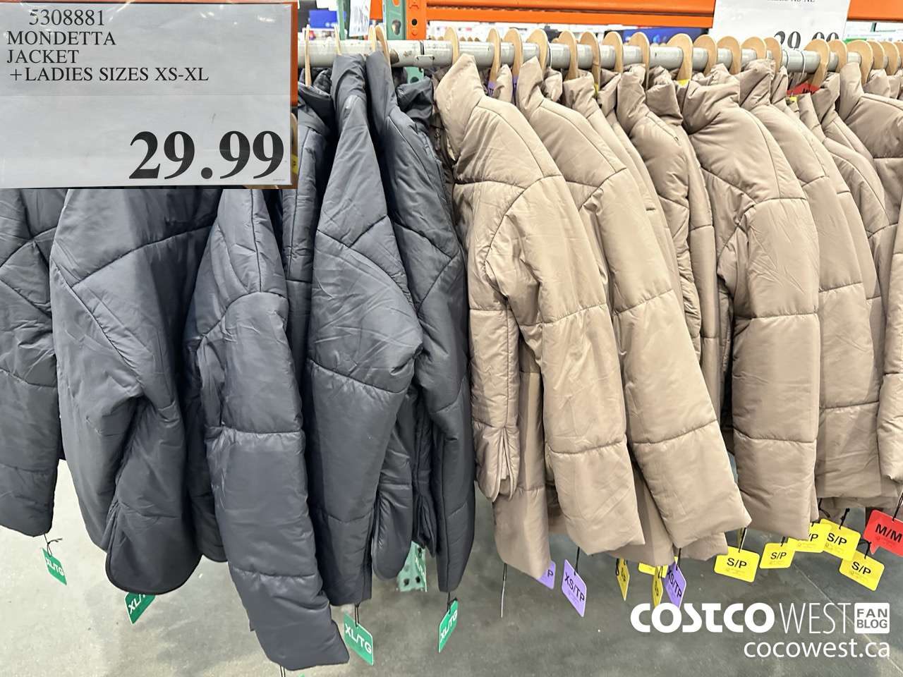 5308881 MONDETTA JACKET LADIES SIZES XS-XL $29.99