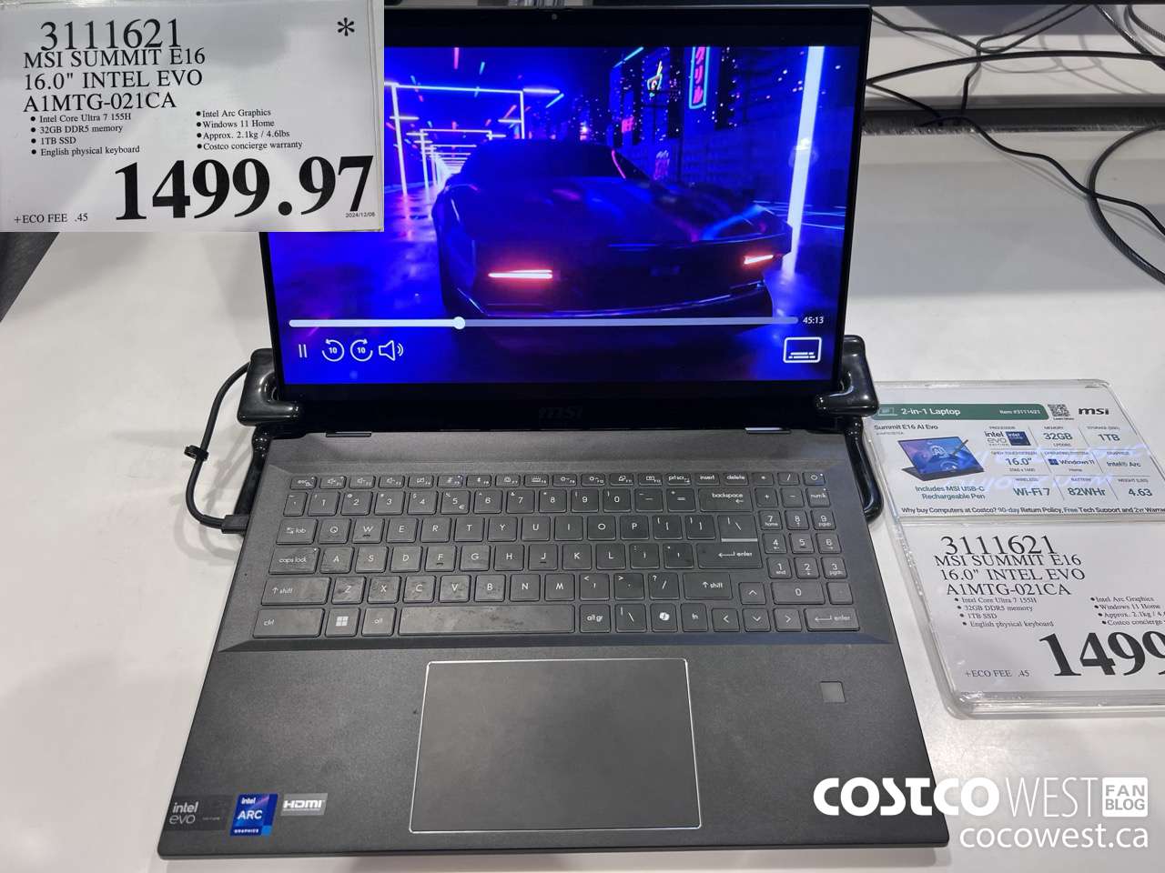 3111621 MSI SUMMIT E16 16