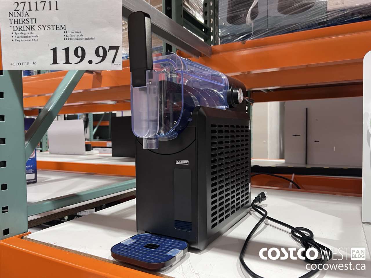 2711711 NINJA THIRSTI DRINK SYSTEM $119.97