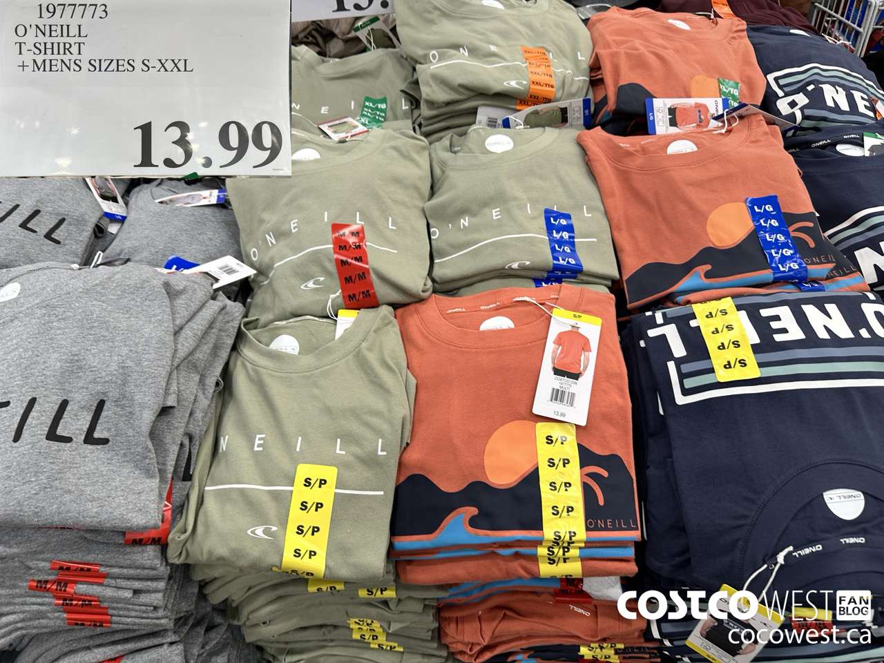 1977773 O'NEILL T-SHIRT MENS SIZES S-XXL $13.99