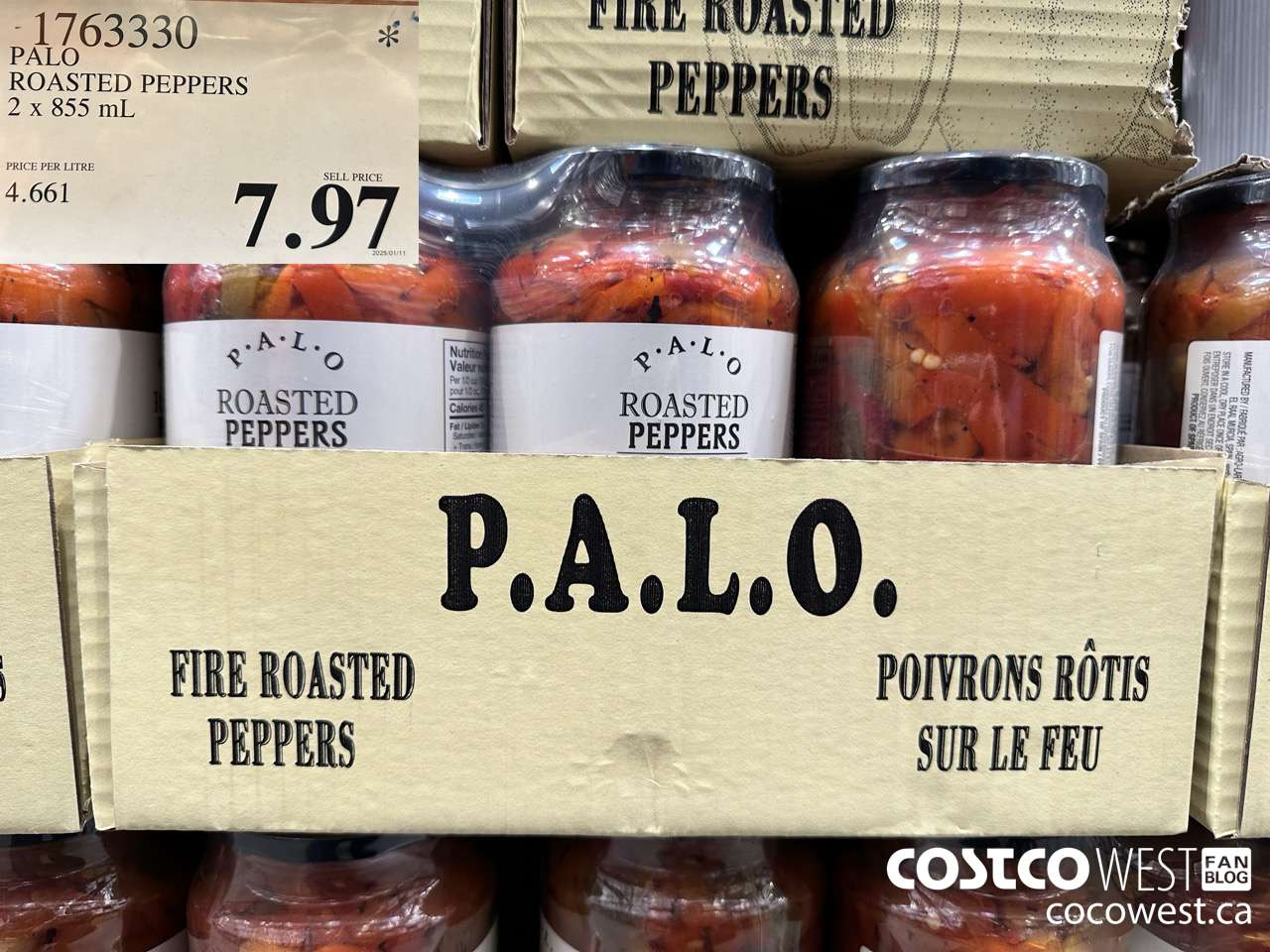 1763330 PALO ROASTED PEPPERS 2 X 855ML $7.97