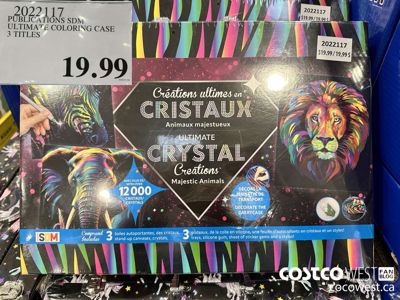 2022117 PUBLICATIONS SDM ULTIMATE COLORING CASE 3 TITLES $19.99