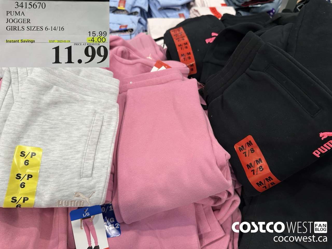 3415670 PUMA JOGGER GIRLS SIZES 6-14/16 ($4.00 INSTANT SAVINGS EXPIRES ON 2024-12-29) $11.99